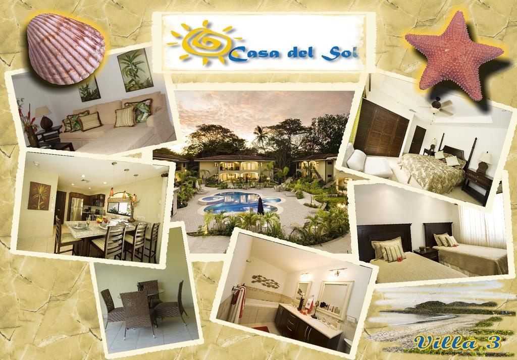 Casa Del Sol -Villas Catalinas Potrero  Rom bilde